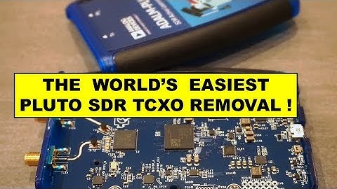 Very Easy PlutoSDR TCXO Removal Modification for QO100...