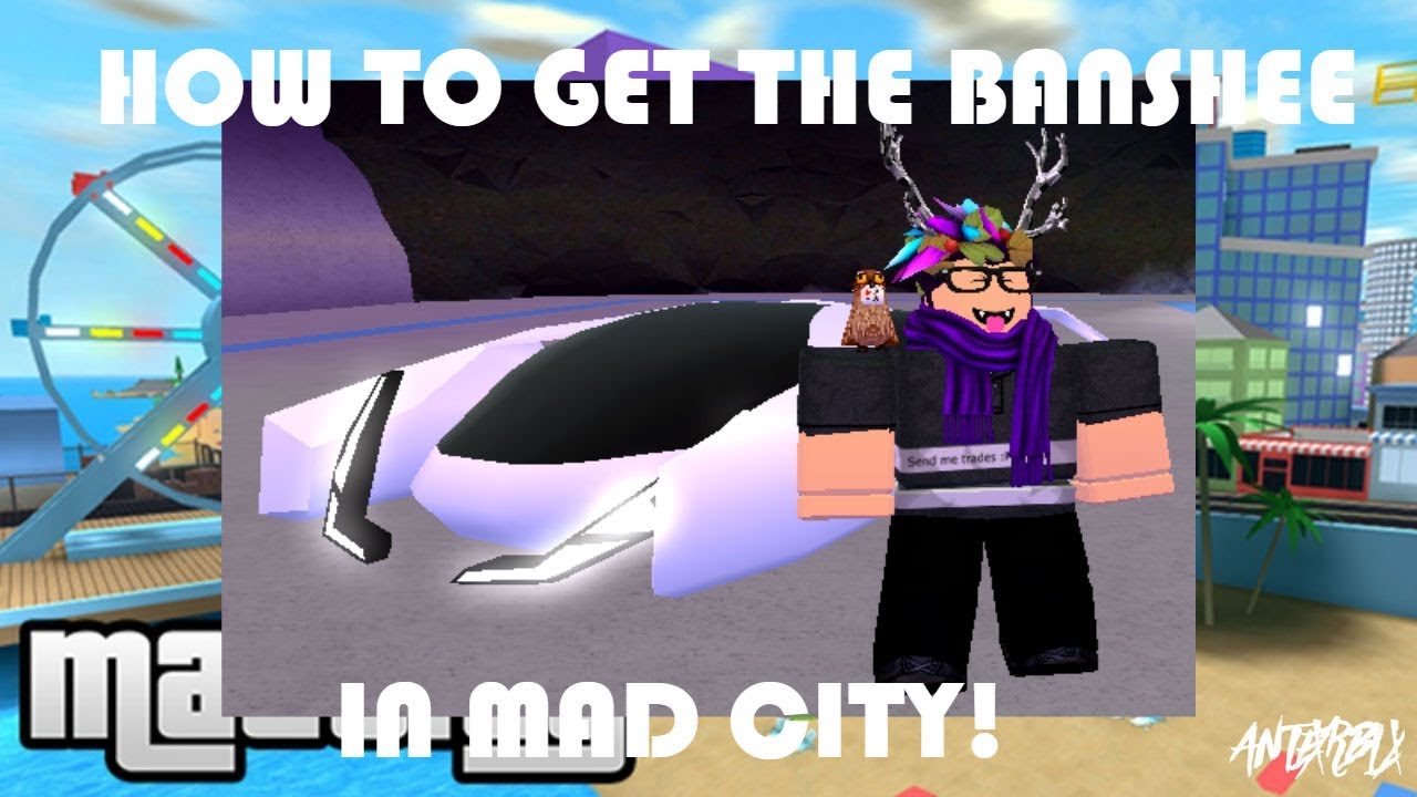 How To Get The Banshee For Free In Roblox Mad City Youtube - killer town joker roblox