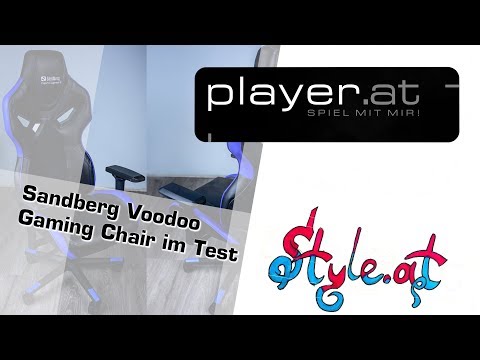 Sandberg Voodoo Gaming Chair Black/Blue (640-82) - Sandberg A/S