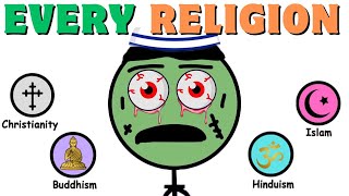 Every  MAJOR RELIGION Explained in 14 Minutes!
