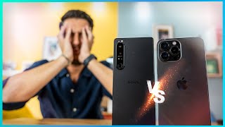 Lo ha DESTROZADO Xperia 1 IV vs iPhone 13 Pro Max **TEST A CIEGAS**