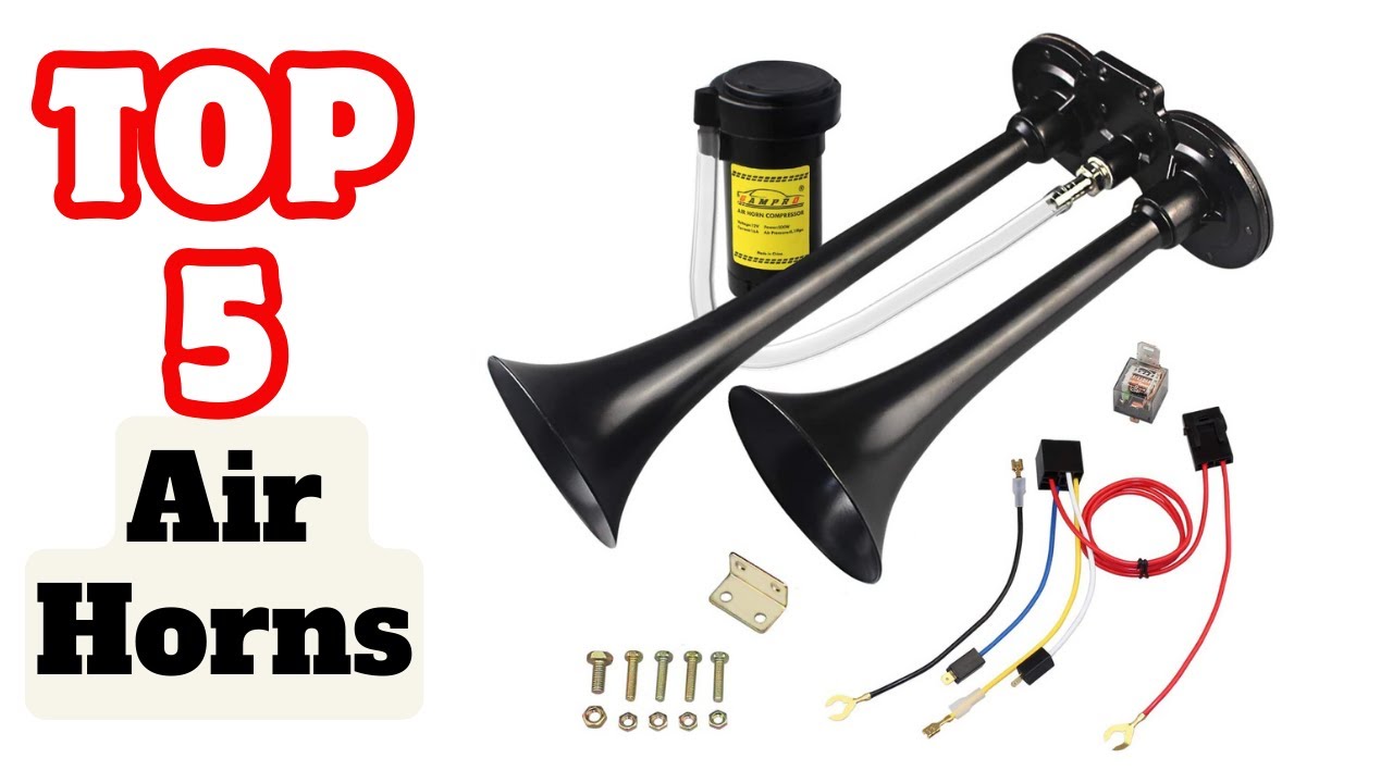 Best Air Horns For Trucks And Car 2024 !! Top 5 Horns Trucks And Car On