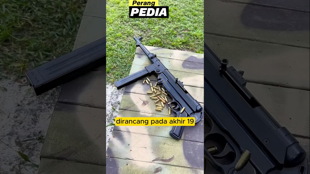 MP 40 inovasi teknologi senjata Jerman di era perang dunia ke 2 