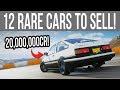 Forza Horizon 4 - 12 RARE Cars You Can SELL for 20 Million Credits!