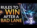 Simple Rules to WIN After a BAD LANE - Pro Tips and Tricks to CARRY | Dota 2 Ranked Lane Guide