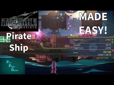 Ghost Ship Rank 3 MADE EASY ¦¦ 22000 Points ¦¦ Costa Del Sol Minigame ¦¦ FF7 Rebirth