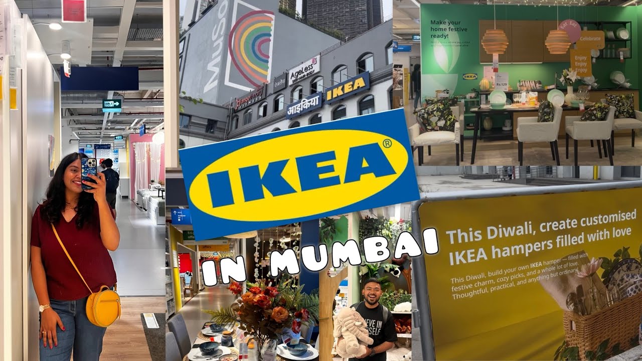 Exploring IKEA Mumbai | Home Shopping + Food Court Review | Mumbai | Shopping