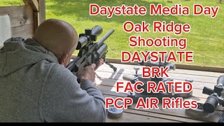 Daystate Media Day Shooting PCP Air Rifles DAYSTATE. BRK. MTC OPTICS Great Day On The Range 