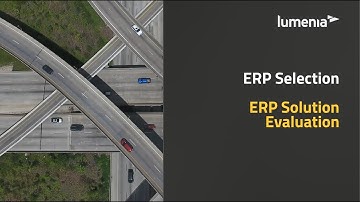ERP Selection - ERP Solution Evaluation