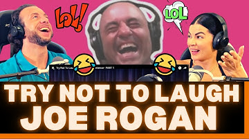 BRING ON THE TEARS! THIS WAS HYSTERICAL!! First time reacting to Joe Rogan | Try Not To Laugh Part 1