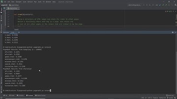 CS50 Introduction to Artificial Intelligence with Python: Project 2a -- Pagerank