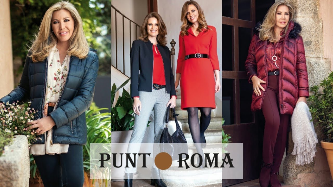Moda Roma | Colección Otoño Invierno 2019 2020 | para Mujer de 50 años o - YouTube