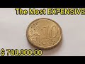 The Most EXPENSIVE 700 000 00 Don T Spend This 10 Cent Euro ULTRA RARE Error Coin Worth Money