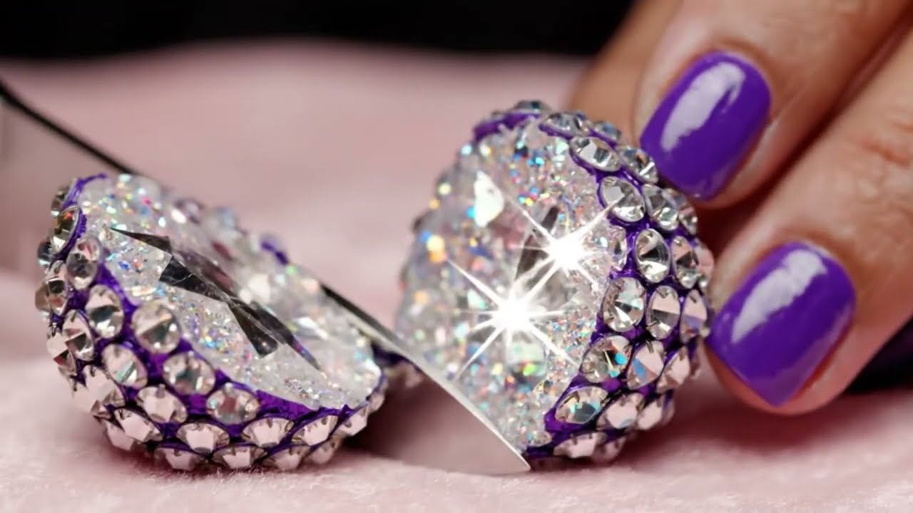 Diamond Sharp Fruit Cutting ASMR – Smooth Cuts & Relaxing Sounds𓆩🎧𓆪 AI ASMR 𓆩🌙𓆪