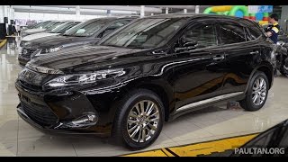 Toyota Harrier 2 0 Premium The Top Spec 2 0 Litre Variant Called Premium Advanced Youtube