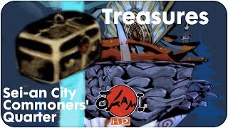 Okami HD Gameplay Walkthrough Sei-an City (Commoners' Quarter) Treasure Chests Locations