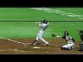 （スローあり）2014 柳田悠岐 フルスイング バッティングフォーム