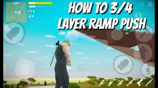 How to 3 Layer Ramp Rush in Giant.oi/Fortnite mobile