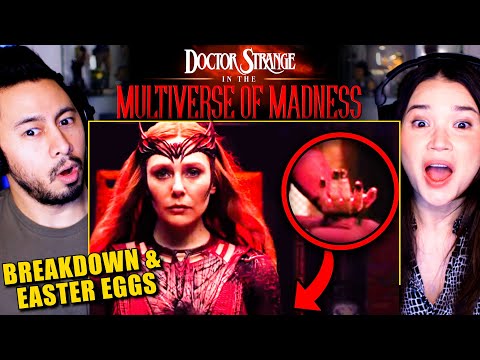 DOCTOR STRANGE Multiverse of Madness BREAKDOWN & EASTER EGGS Reaction | New Rockstars