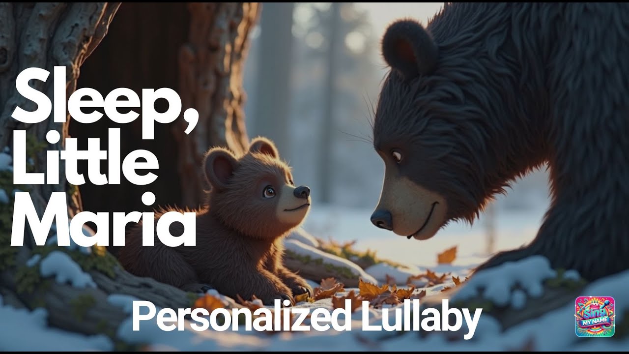 Sleep, Little Maria | Personalized Christmas Lullaby for Kids 