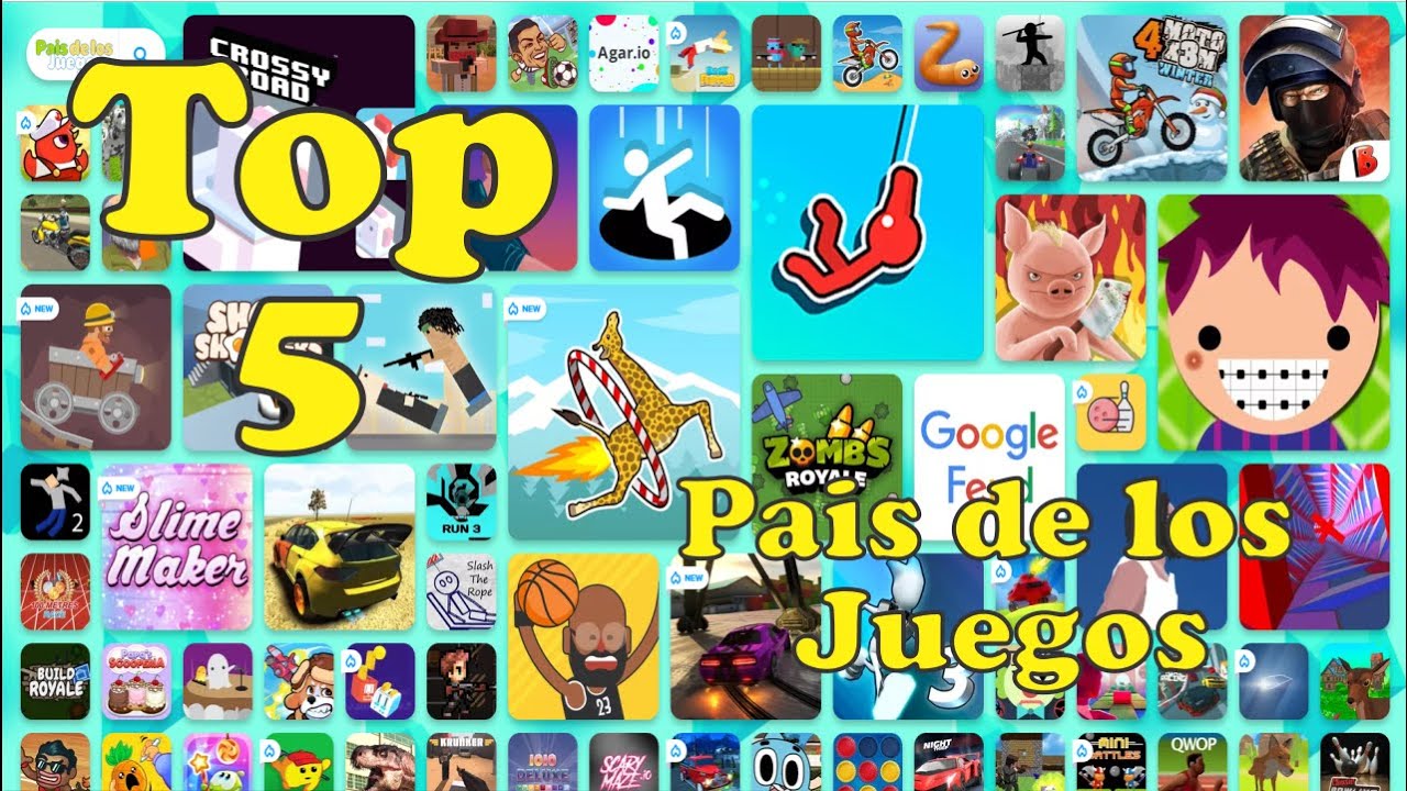 Top 5 | Mejores | País Juegos - YouTube