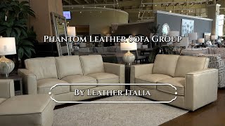 Leather Italia Phantom Leather Sofa 2084030