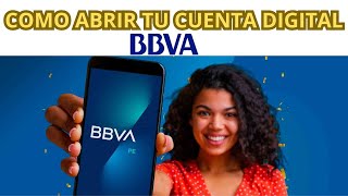 COMO ABRIR TU CUENTA DIGITAL DEL BBVA 2025 CERO COSTO DE MANTENIMIENTO COMO ABRIR TU CUENTA DIGITAL DEL BBVA 2025 CERO COSTO DE MANTENIMIENTO