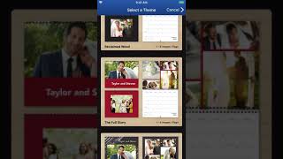 Motif Photos iOS Tutorial - Photo Calendar - 5. Select your theme screenshot 4