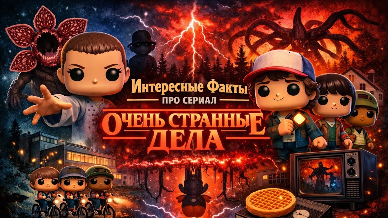 ИНТЕРЕСНЫЕ ФАКТЫ ПРО СЕРИАЛ ОЧЕНЬ СТРАННЫЕ ДЕЛА 