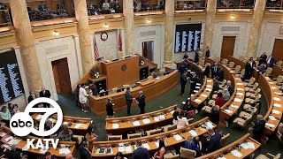 Arkansas lawmakers convene on Capitol to begin 2024 fiscal session screenshot 5