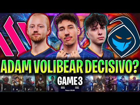 ADAM SACA SU VOLIBEAR EN LA PARTIDA DECISIVA! | BDS vs RGE RESUMEN GAME 3 LEC PRIMAVERA 2025 LVP