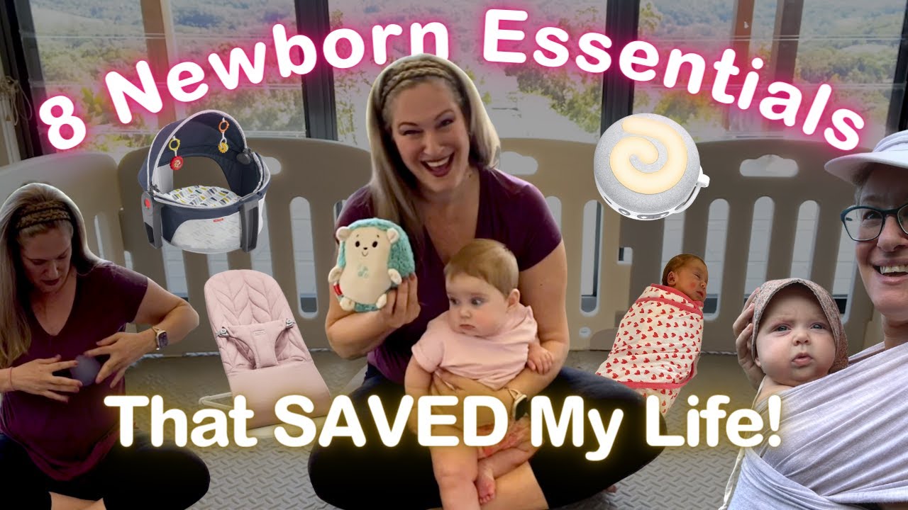 My Top 8 Newborn Baby Products 💥 That Will SAVE YOUR LIFE As A Single Mom!  (0-3 Months)