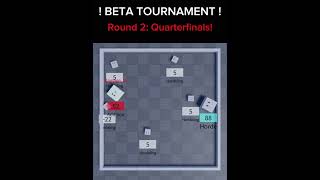SHAPE TOURNAMENT: BETA TOURNAMENT ROUND 2: QUARTERFINALS