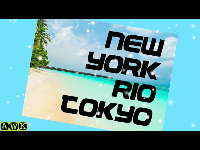 洋楽 Meet Me At Eight - The Creations (Rio) New York Rio Tokyo 🌈 | Trio Rio | Lyrics | HD - YouTube
