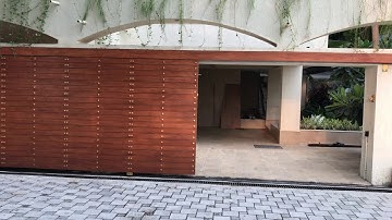 Sliding gate done by Krishna home automation +919016042525