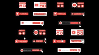 Youtube Subscribe Reminder Pack Motion Graphics Templates