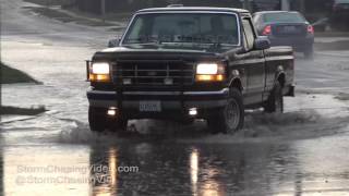 West Frankfort IL Storms Heavy Rains 4K - 2017