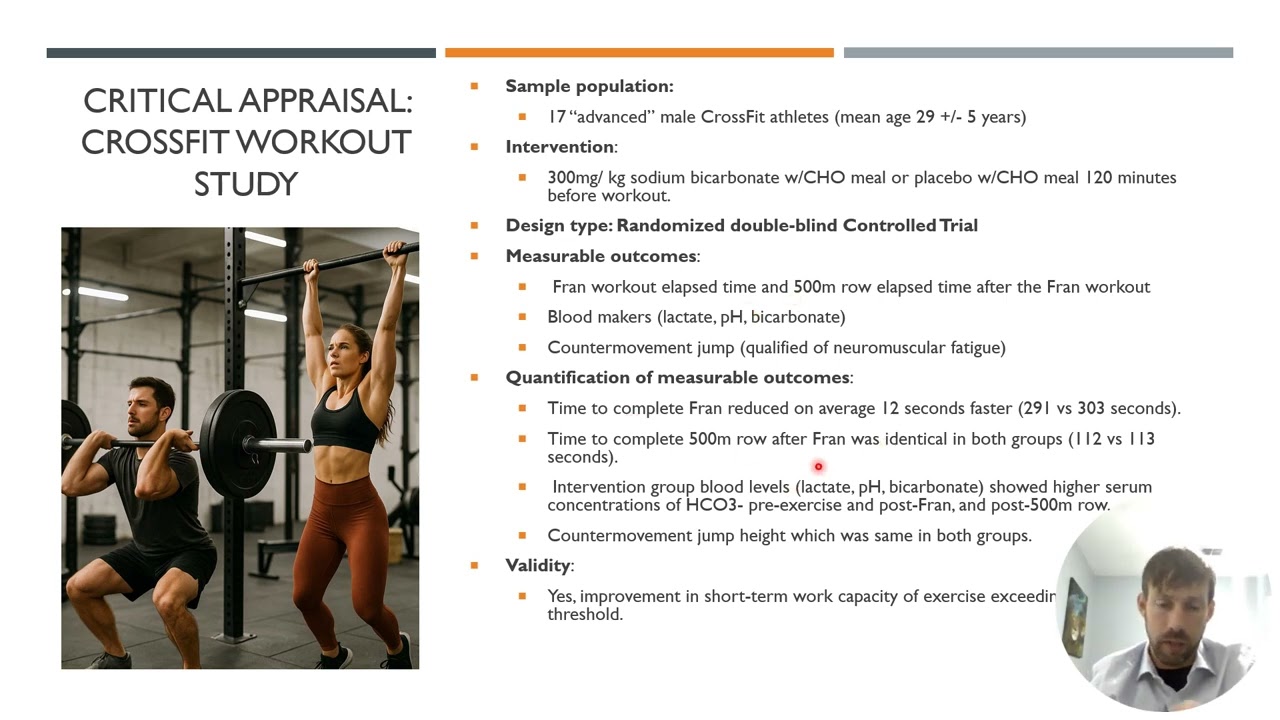 Sodium Bicarbonate: A Valid Performance Enhancer? A Review of Three RCTs