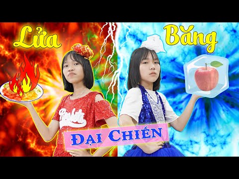 Thử Thách Đồ Ăn Siêu Nóng VS Đồ Ăn Siêu Lạnh ♥ Min Min TV Minh Khoa
