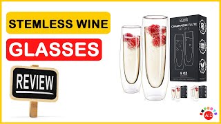 Best Stemless Wine Glasses Amazon In 2023 ✅ Top 5 Tested & Reviewed