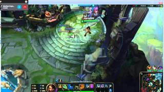 League of legends bug destroy nidalee's W with wards