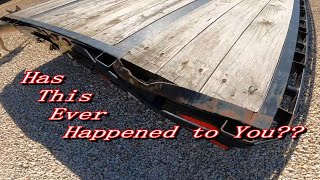 Gooseneck Trailer Deck Repairs.