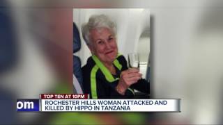 Rochester Hills woman attacked and killed by hippo in Tanzania