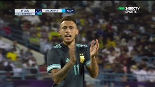 Lucas Ocampos vs Brasil (15/11/2019) HD