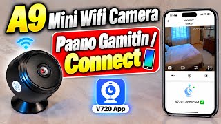Paano Gamitin Ang Mini Camera Wifi | How To Install / Connect📱A9 Camera Mini Spy Camera 🇵🇭  screenshot 1