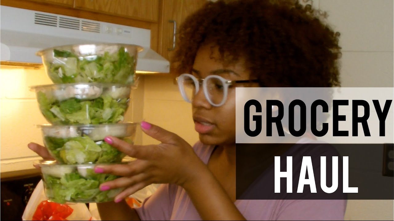 GROCERY HAUL 2016!!!  | College Edition