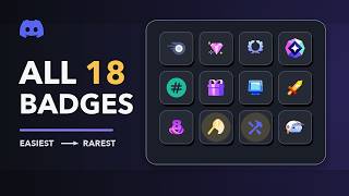 How To Get Every Discord Badge (Easiest to Rarest) Guide