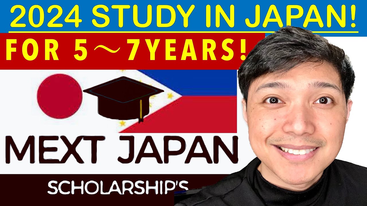 APPLY NOW AT THE EMBASSY OF JAPAN! 2024 MEXT SCHOLARSHIP FOR