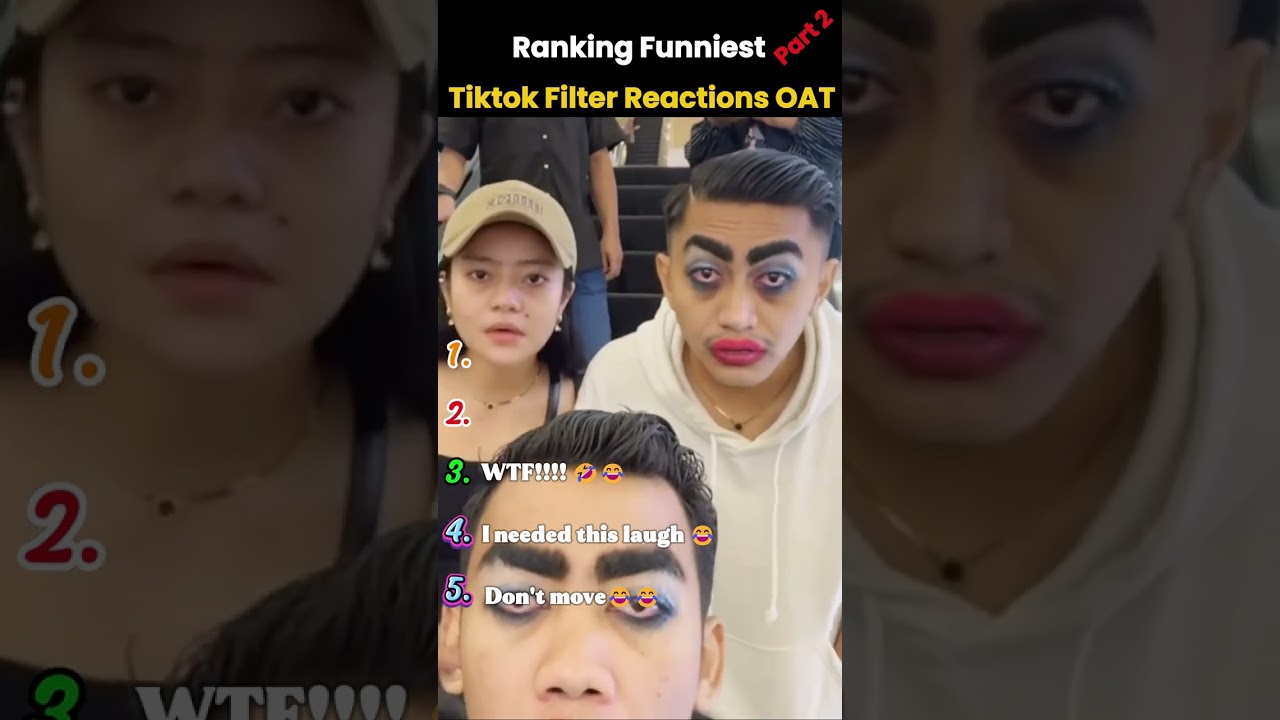 Funniest Tiktok Filter Reactions OAT Part 2 