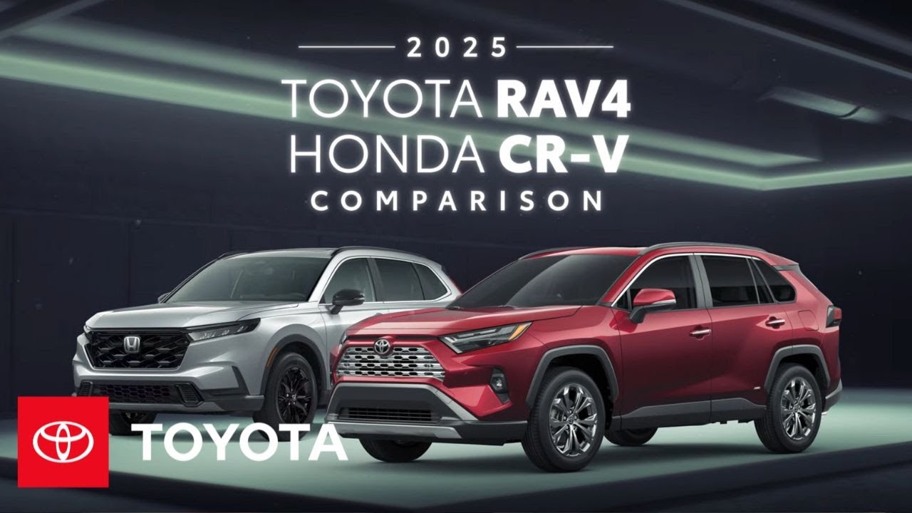 2025 Toyota RAV4 vs 2025 Honda CR-V | Toyota